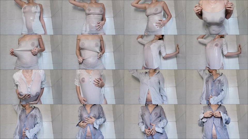 Lexi Snow Wet And See Through Short Version