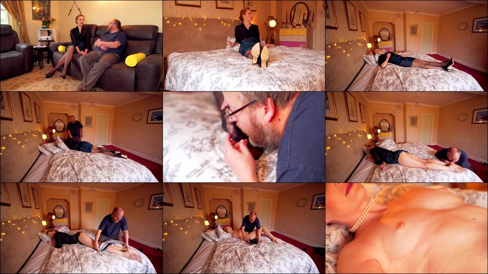 Ariel Anderssen Mesmerised Stripped Foot Worshipped