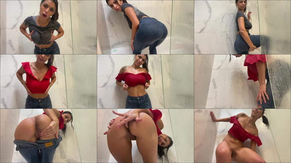 WET Tshirts and jeans- SQUIRT - July 30, 2020