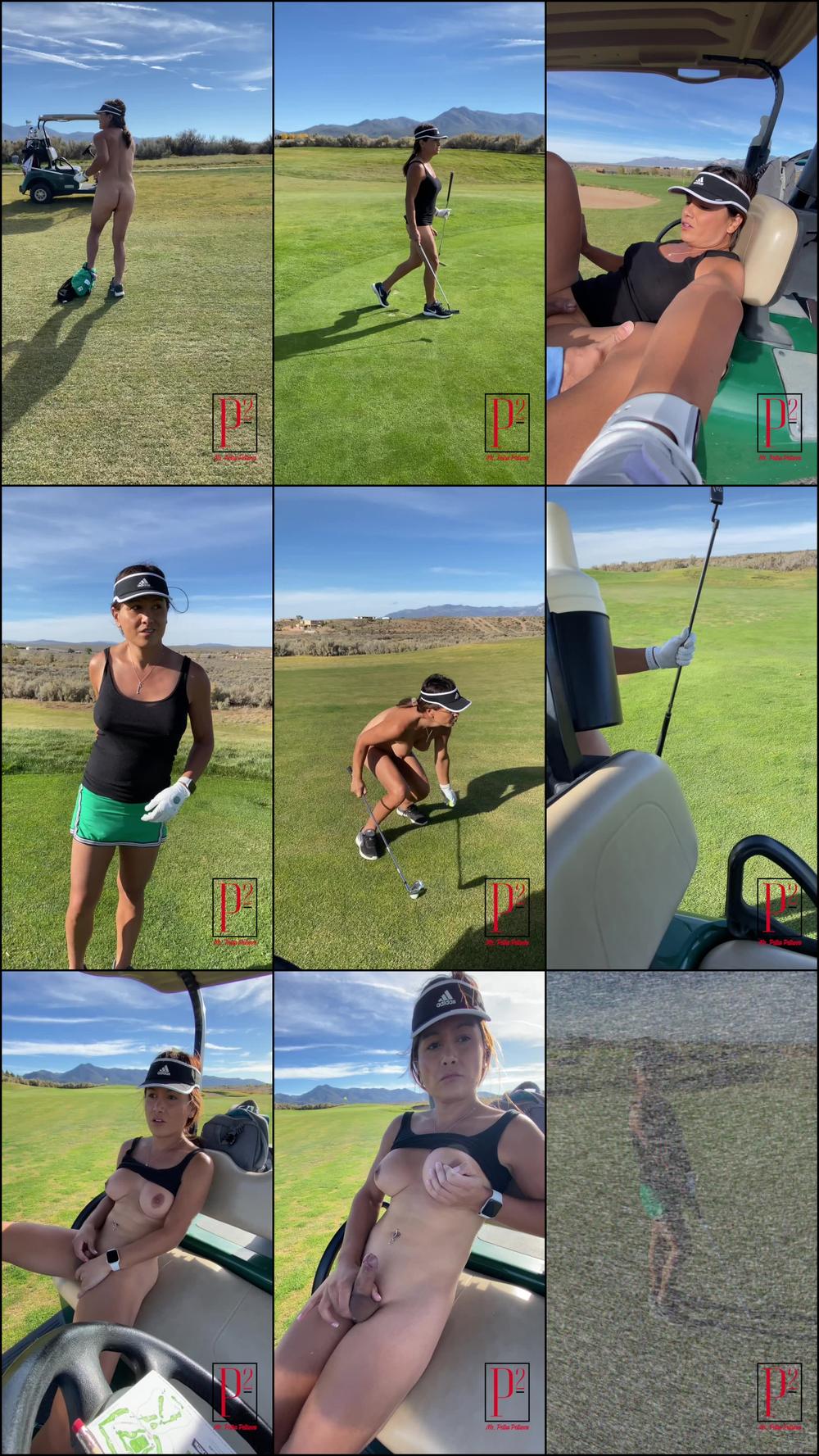 Naked Golf in Taos