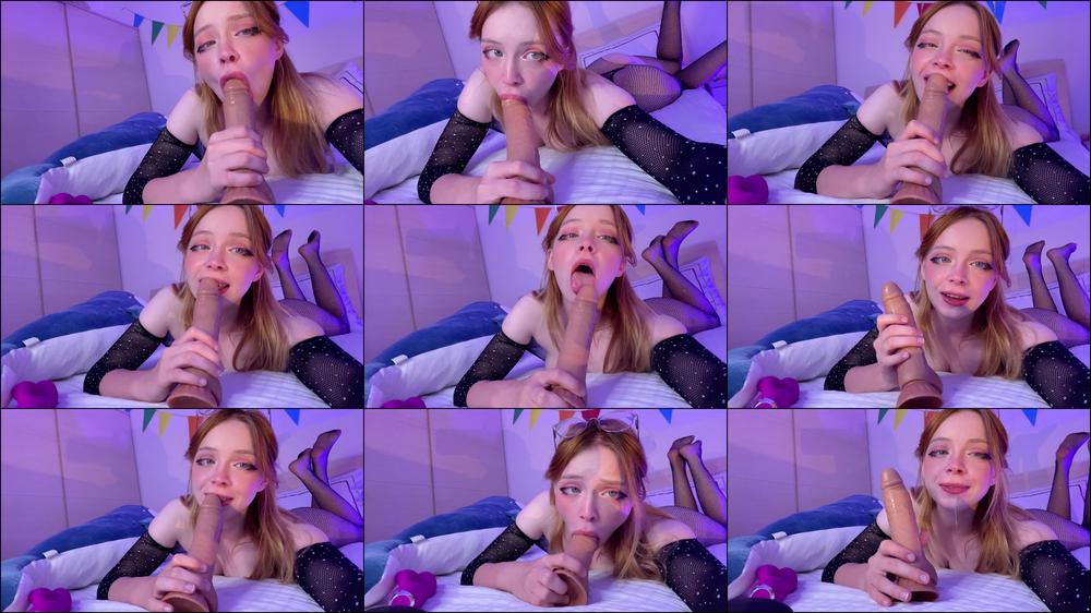 Messy blowjob