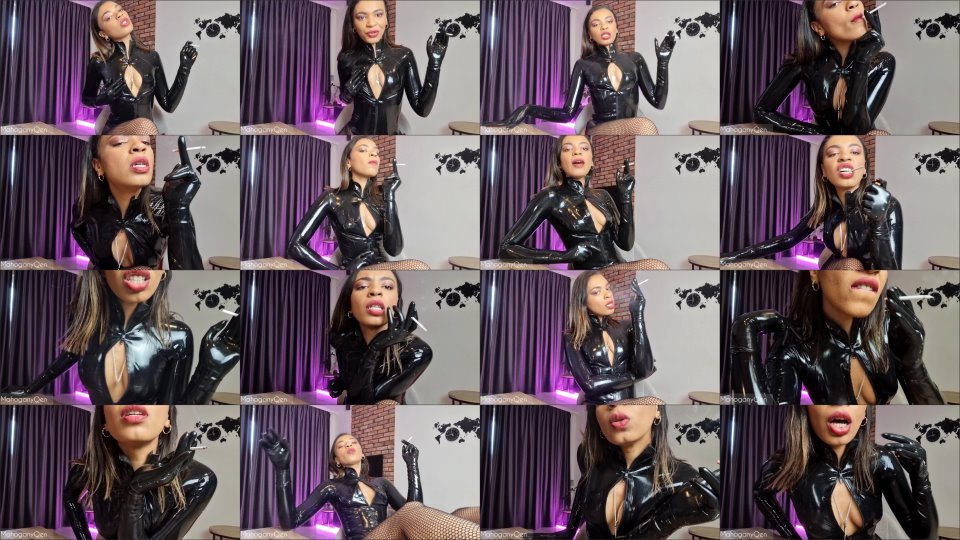Mahoganyqen Shine And Smoking Lights You Up