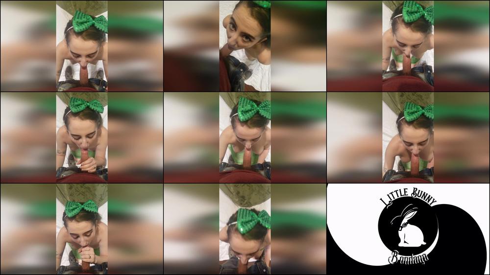 Littlebunnyb And Her St Patrick Suck