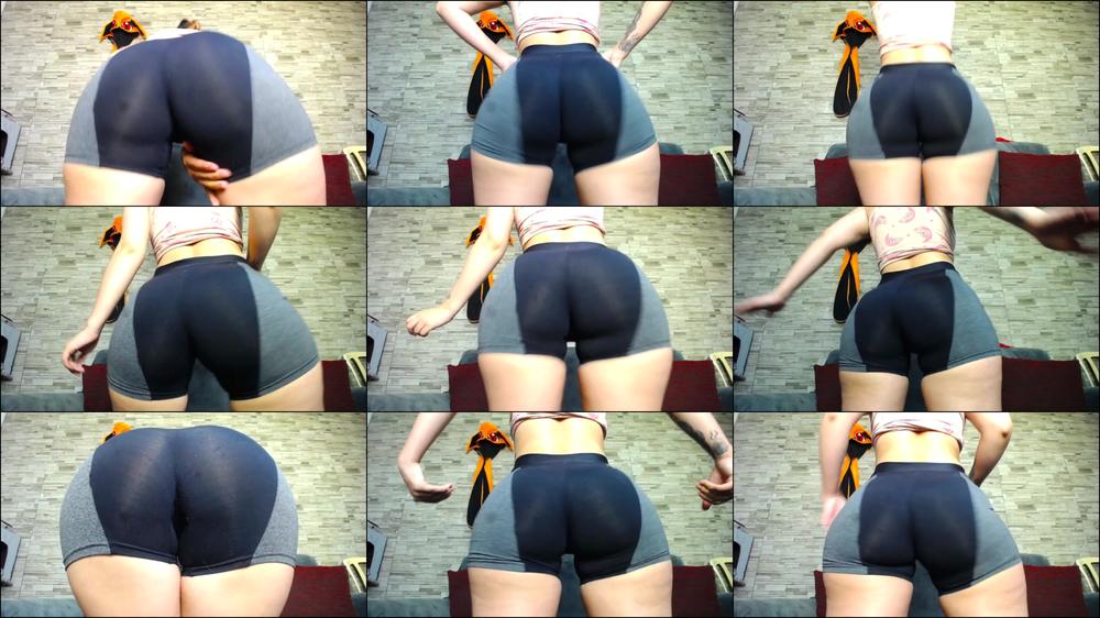 making my ass bounce a lot in front of you