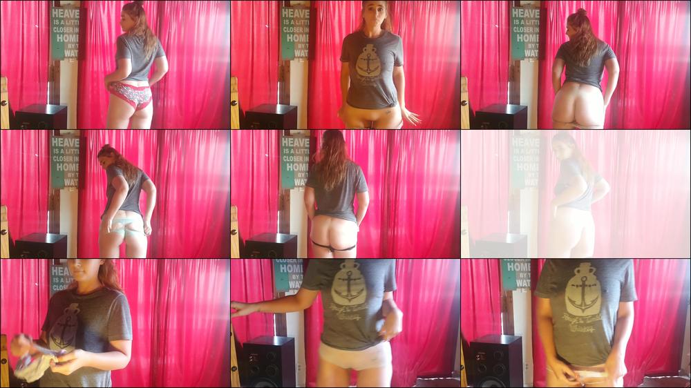 Trying On and Destroying Panties - August 21, 2019