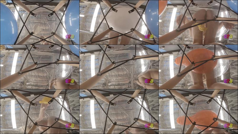 Adriana's Clear Chair Sit Pop GoPro View
