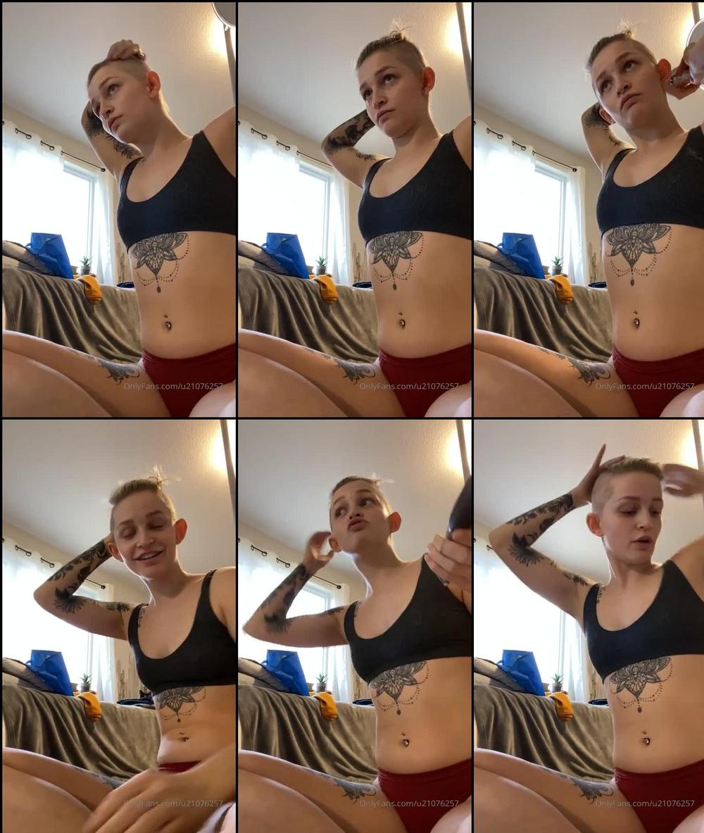 samanthaknoxxx 16052961 soooo i shaved a large chunk of my head i swear it looks good