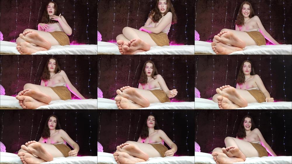 Wetschoolgirl Teen Gives You A Feet Joi
