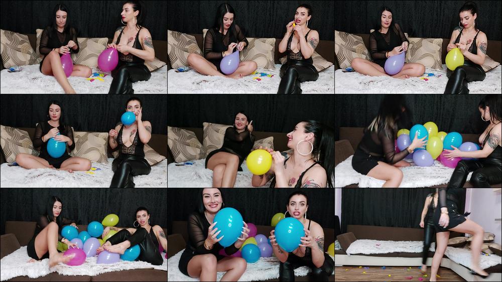 Ballons Fetish with Miss Marisa - June 24, 2021