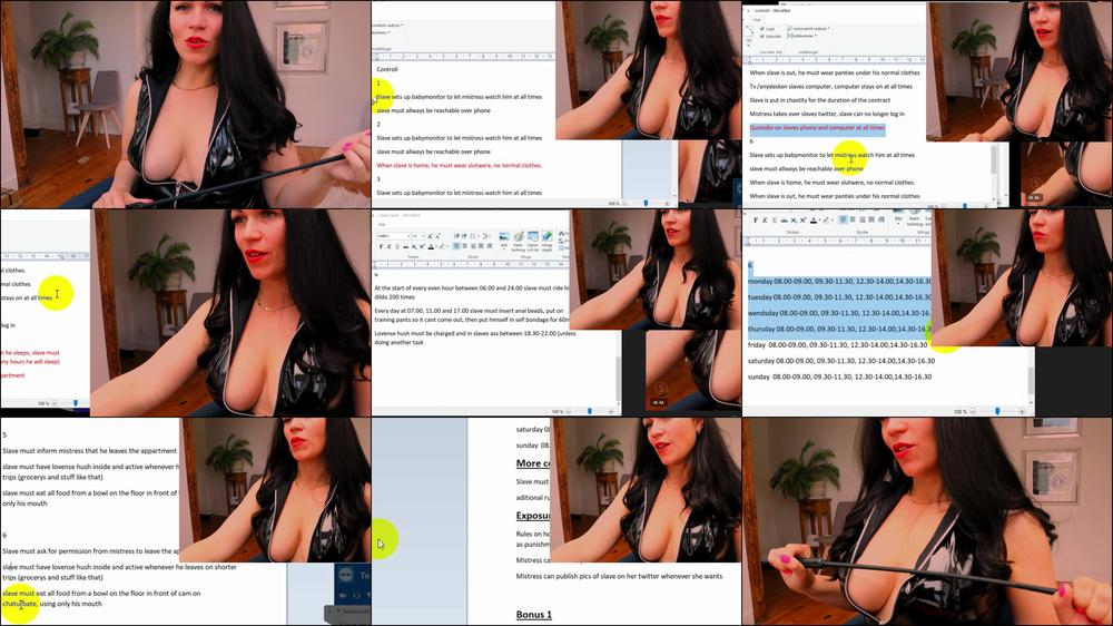 Mistress Monica The Cruel Femdom Contract