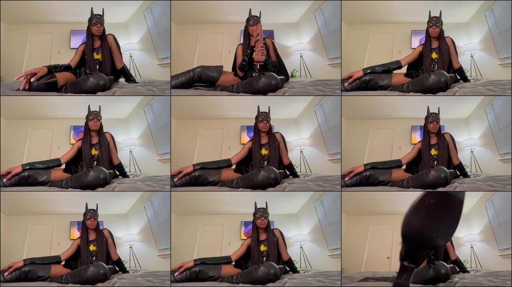 Batgirl Humiliates A Small Dick Citizen