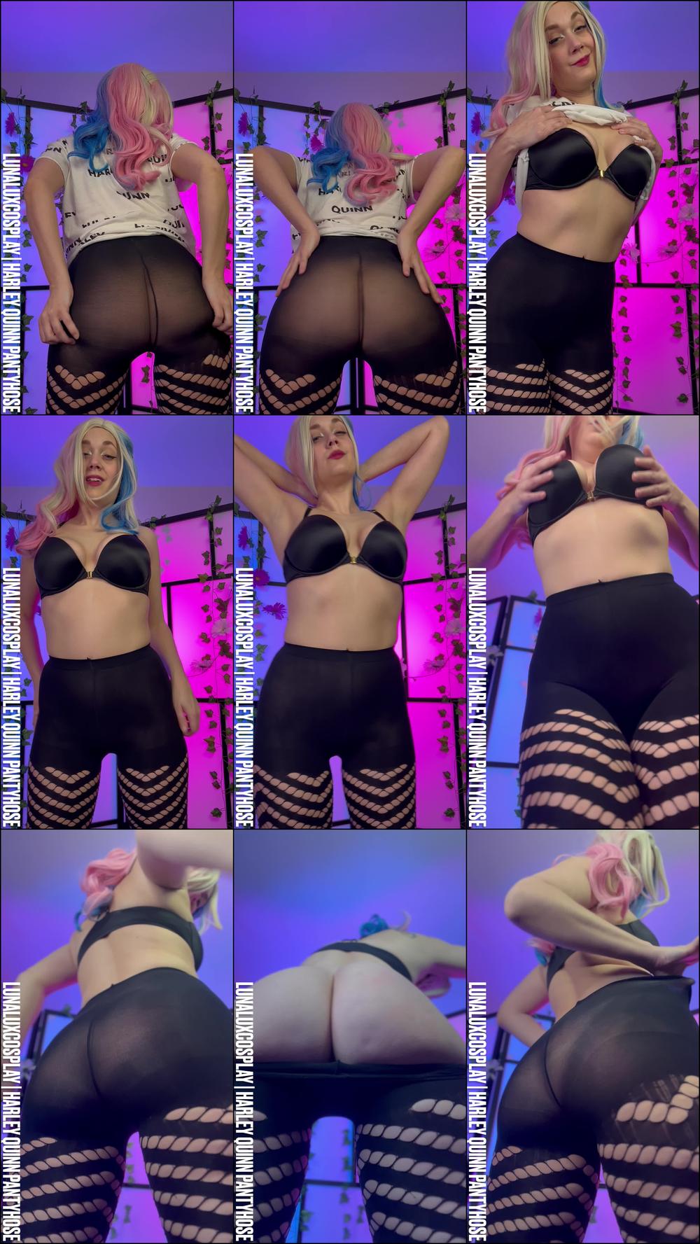 Harley Quinn Pantyhose Booty