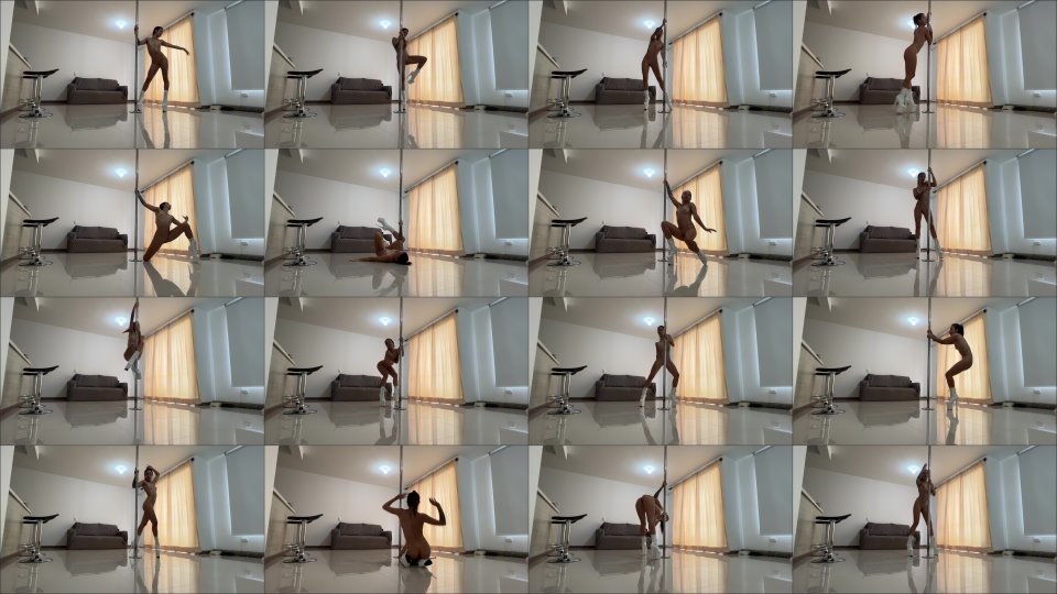 Ariabaker Custom Pole Naked Dance With Boots