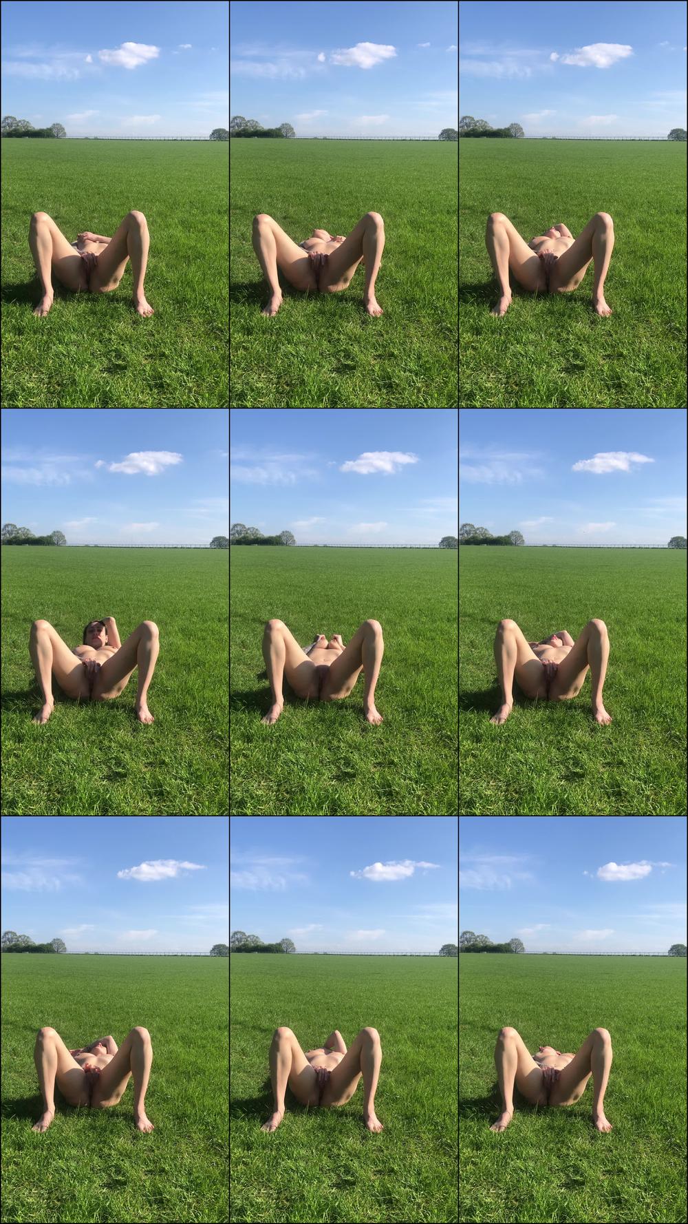 Pussy Play in the Farmers Fields