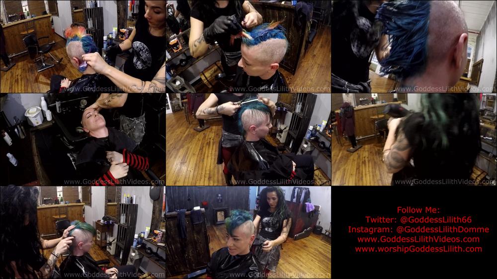 Goddess Lilith Shaving My Long Hair Off Part 3 Of 3