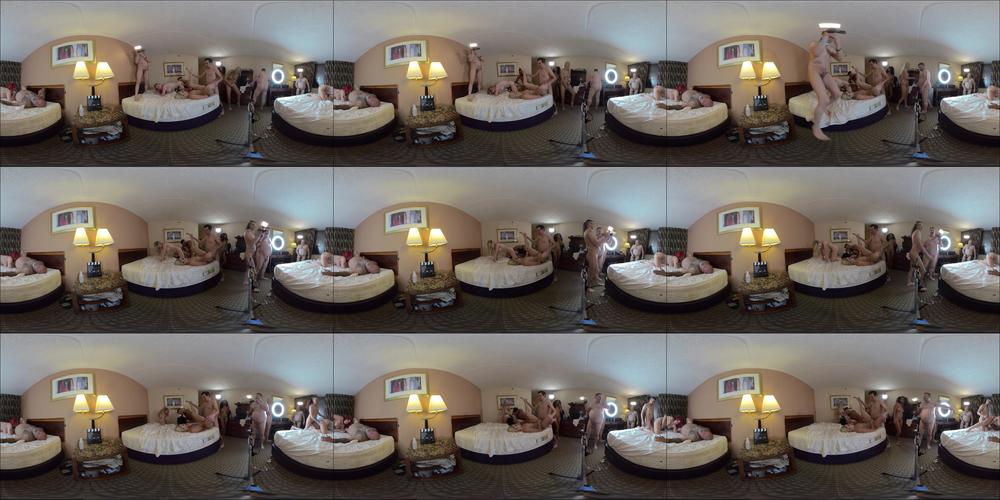 360 VR from Porn Convention Orgy
