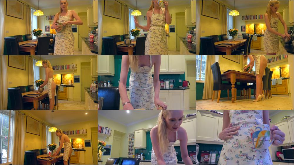 Ariel Anderssen Baking In Nothing But My Apron