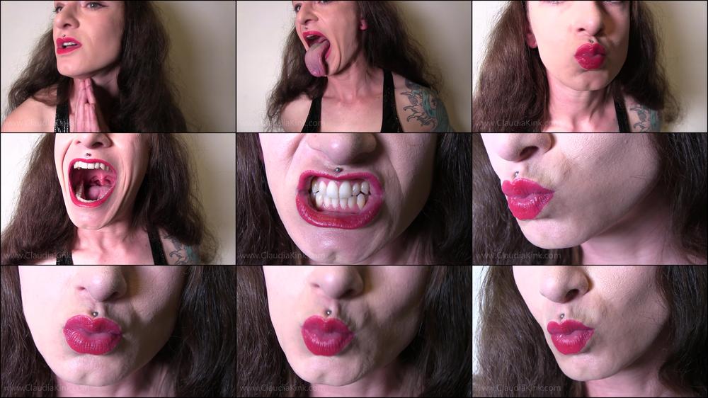 Red Lip and Mouth Tease - November 27, 2020