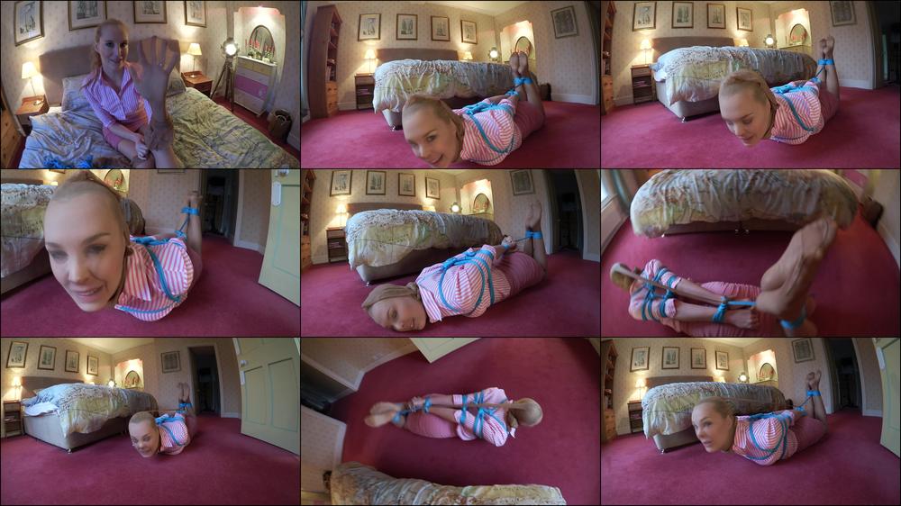 Ariel Anderssen Pantyhose Encased Hogtie