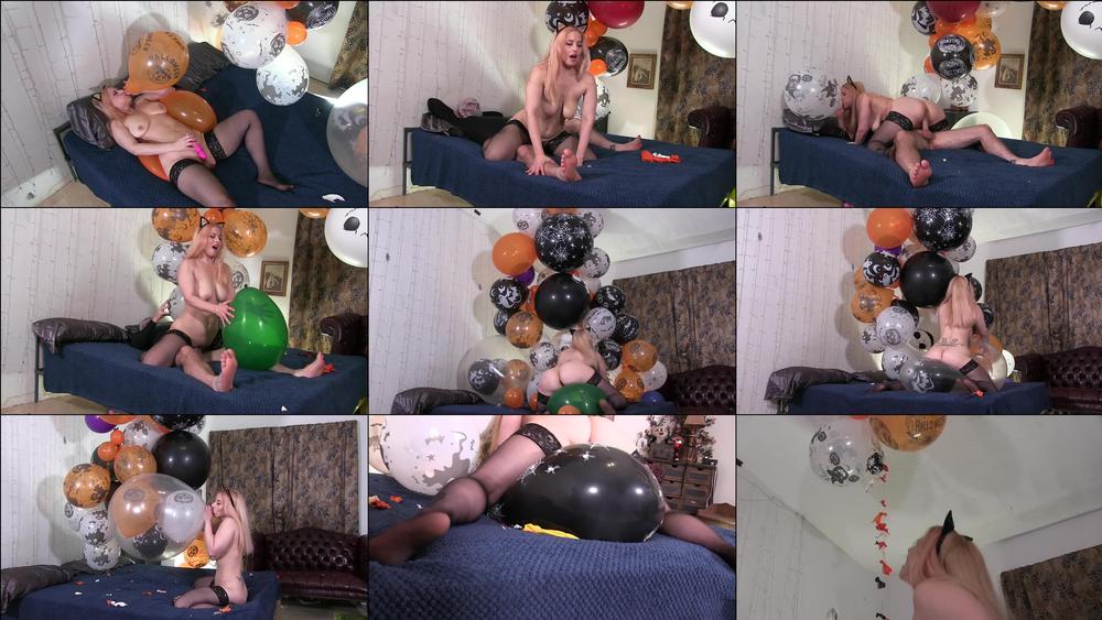 Halloween Balloons Mass Popping 2023 - HD 1080p mp4 - October 21, 2023