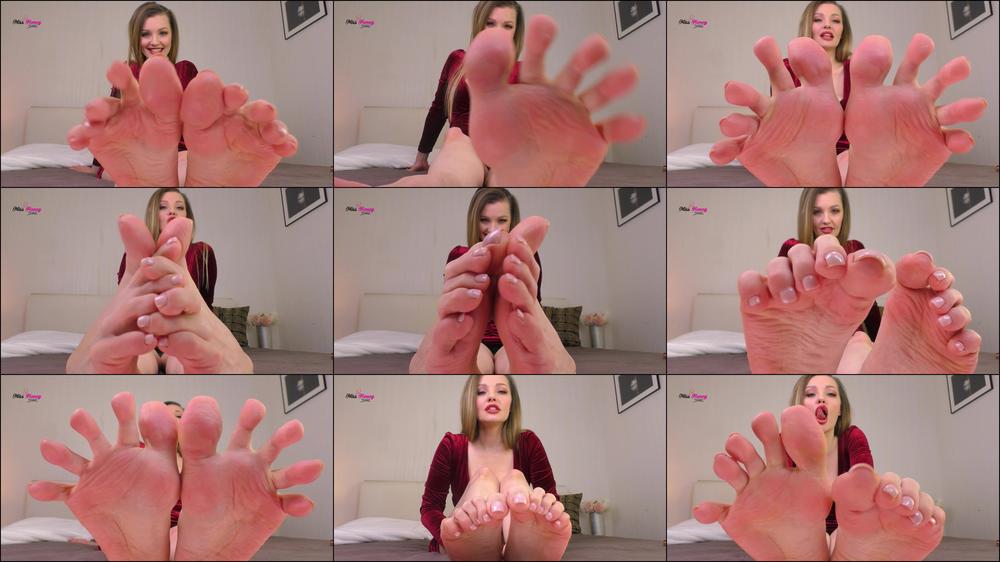 Toe spread Worship JOI