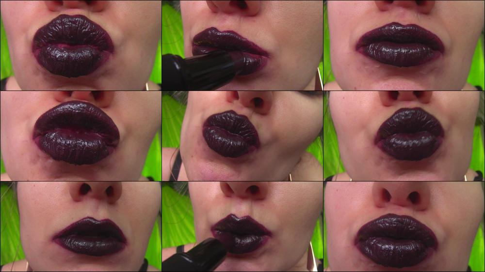Dark Lipstick Lips Worship