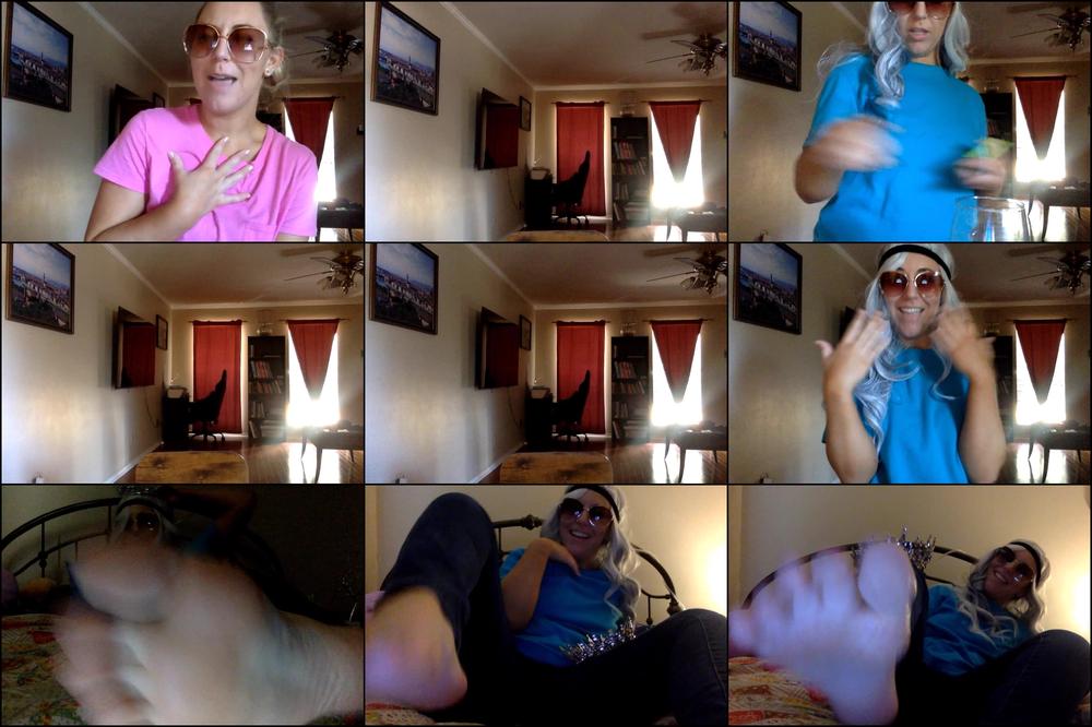 SPH JOI HUMILIATION WAITRESS TREATS DOGGIE WITH HER FEET