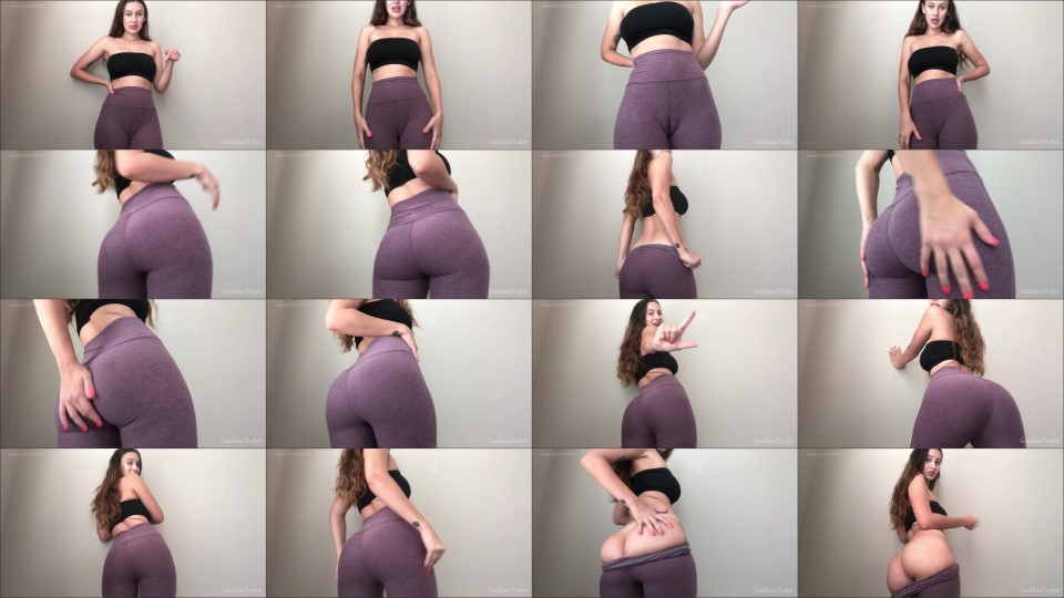 Goddess Evelyn Yoga Pants Worship