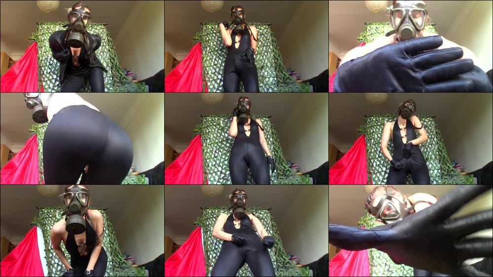 Leather GASMASK Tape Executrix JOI