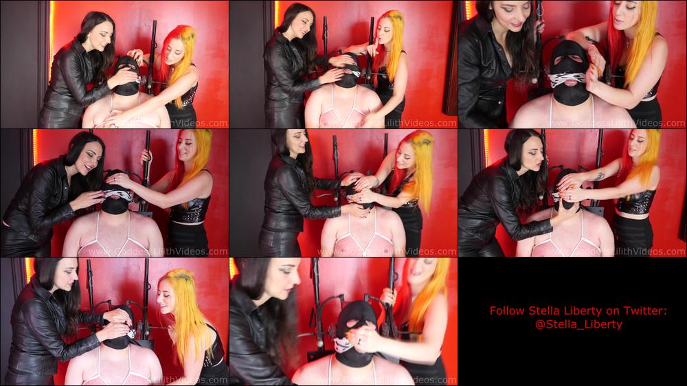Goddess Lilith Nipple Play Hand Domination