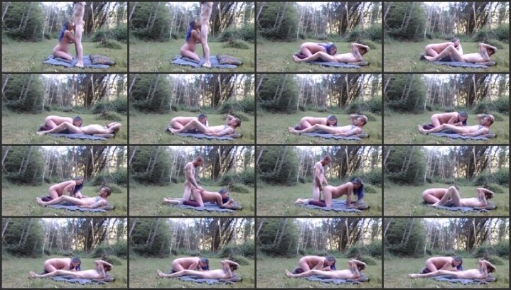Easygoing Pregnant Forest Fuck Bj