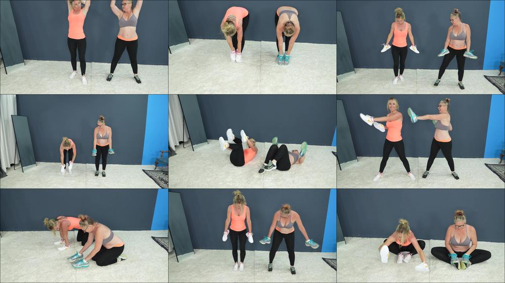 Bunny and Sable's 4 Sneaker Workout