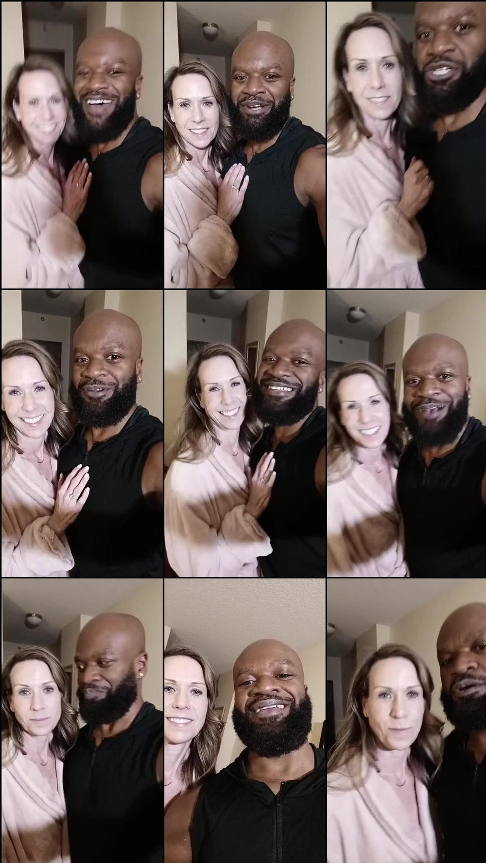 Mrs Lutz gets sensual massage from Doc Chocolate BTS - May 17, 2024