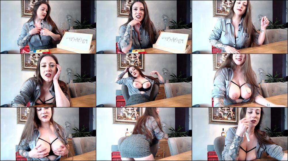 Naughty Teacher Gets Her Tits Out
