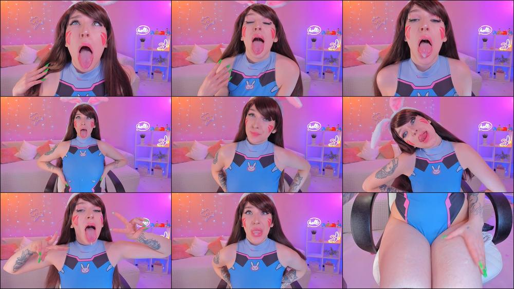 Ahegao drooling - January 31, 2022