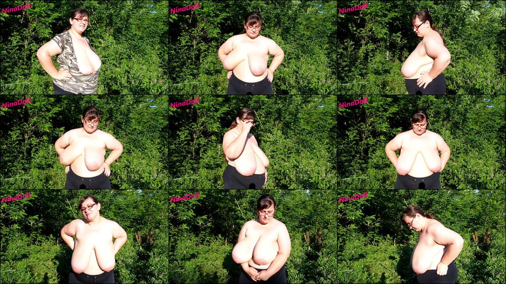 shake shake shake boobs outdoors again
