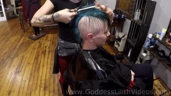Goddess Lilith Shaving My Long Hair Off Part 3 Of 3 (Goddess Lilith)