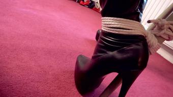 Ariel Anderssen Tied Gagged In My Otk Boots Jodhpurs (Ariel Anderssen)