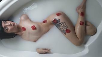 Anal Masturbation in a milk bath - Sep 25, 2020 (Lil cosplay slut)