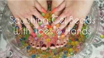 Squishing Gel Bead with Feet - May 22, 2020 (May Mordabito)