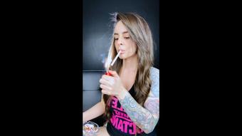 Smoking in Boy Shorts (Dani Lynn)