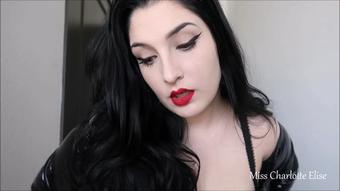 Sissy Chastity: Nylon Sniff Game - May 20, 2018 (missxxcharlotte)