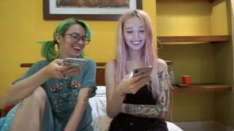 349. Two Babes Ignoring You (HARPERMADI)
