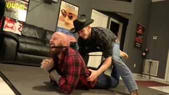 Outlaw Dustin GayTickled By Sheriff Toby (Ginary)