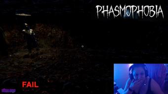 My Phasmophobia Gameplay Fail (Dina Sky)