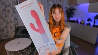 Unboxing new lovense toy - Oct 27, 2022 (Anna_Prince)