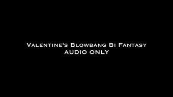 Valentine's BlowBang Bi Fantasy AUDIO (Nina Crowne)