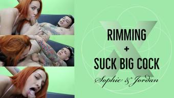 Sophie Rimming + Suck Jordan's Cock (Xlivestudio)