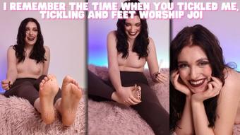 Feet JOI while I Tickle My Feet - November 16, 2022 (WetSchoolGirl)