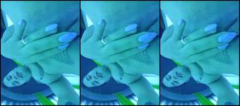 Miracuckold Masturbation In A Public Solarium (MiraCuckold)